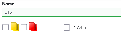 Numero di arbitri per categoria